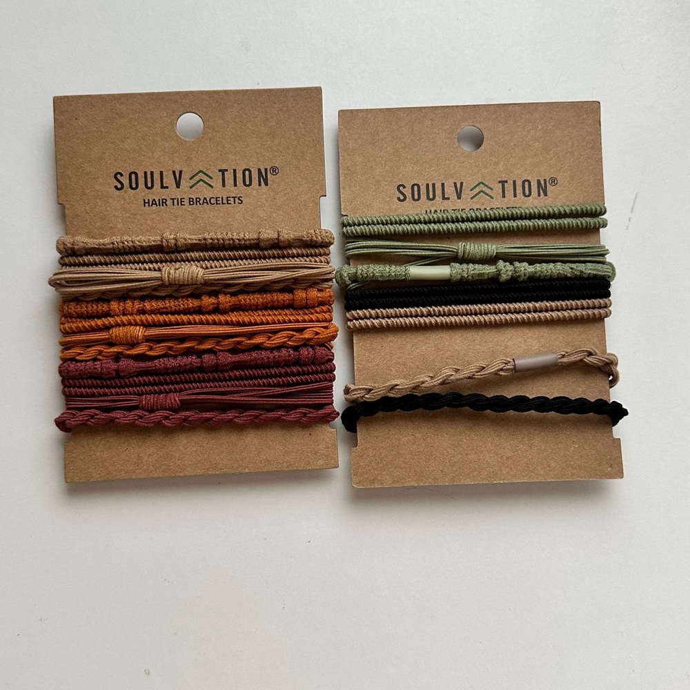 Soulvation bracelet hair ties